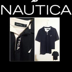NAUTICA SHORT SLEEVE GOLF POLO SHIRT